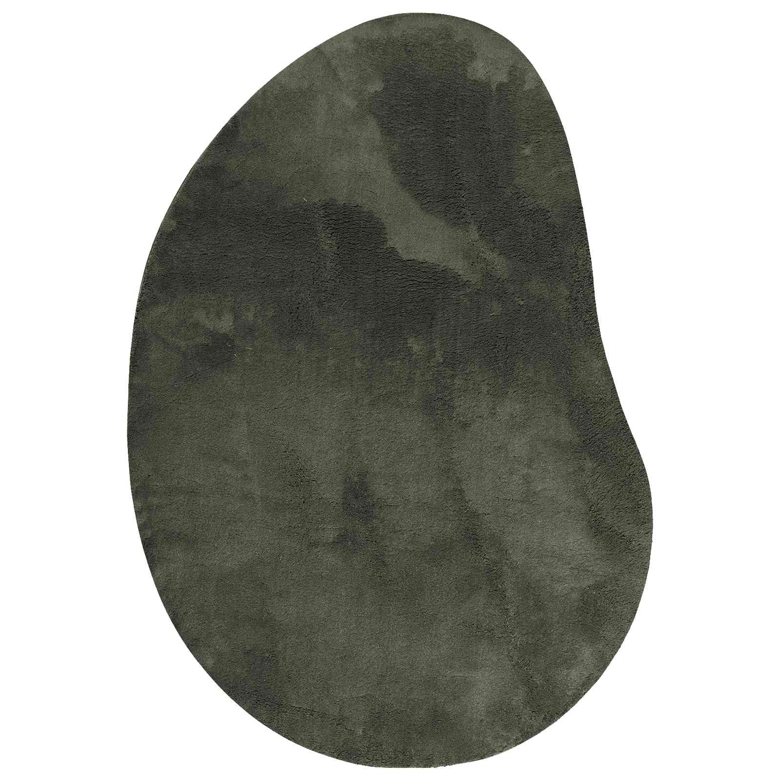 Bereichsteppiche HUARTE Anthrazit 100 x 200 cm Polyester