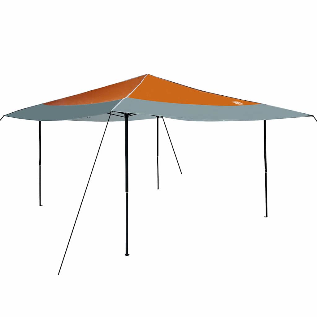 Pavillon-Zelt Blau 395 x 395 x 251 cm Stoff