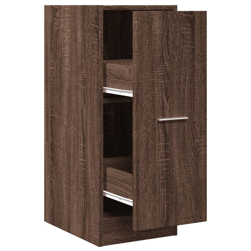 Apothekerschrank Weiß 30 x 41 x 174,5 cm Holzwerkstoff