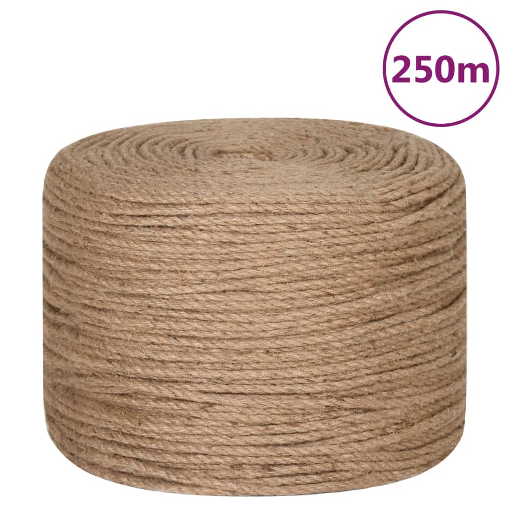 Seil 100 % Jute 10 mm 250 m