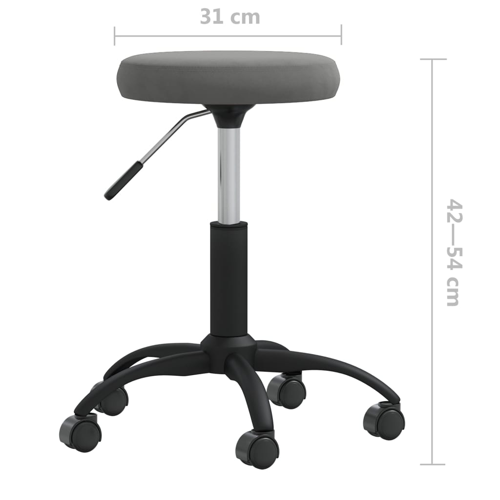 Esszimmerstuhl Senfgelb Samt
