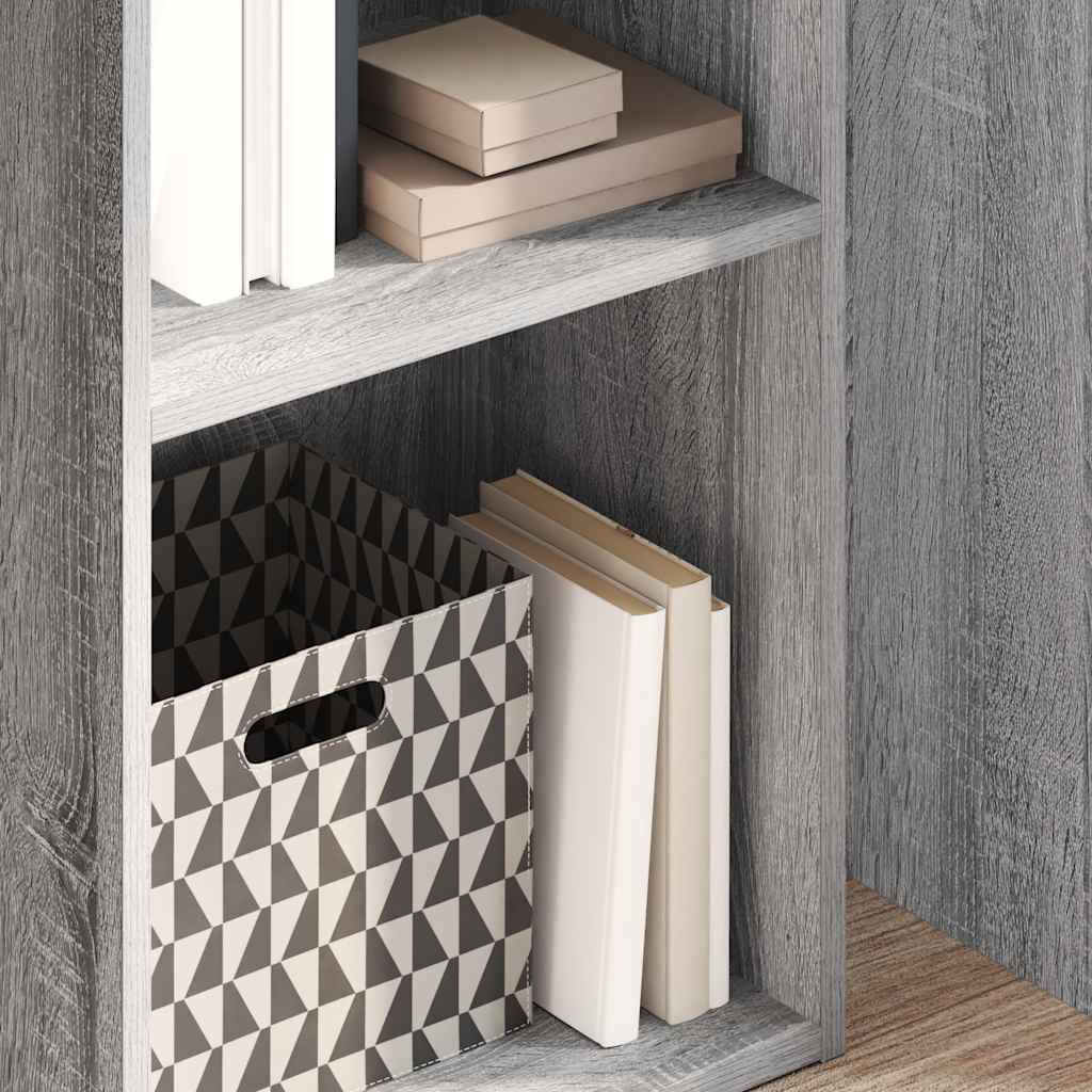 Bücherregal Weiß 80x30x189 cm Holzwerkstoff