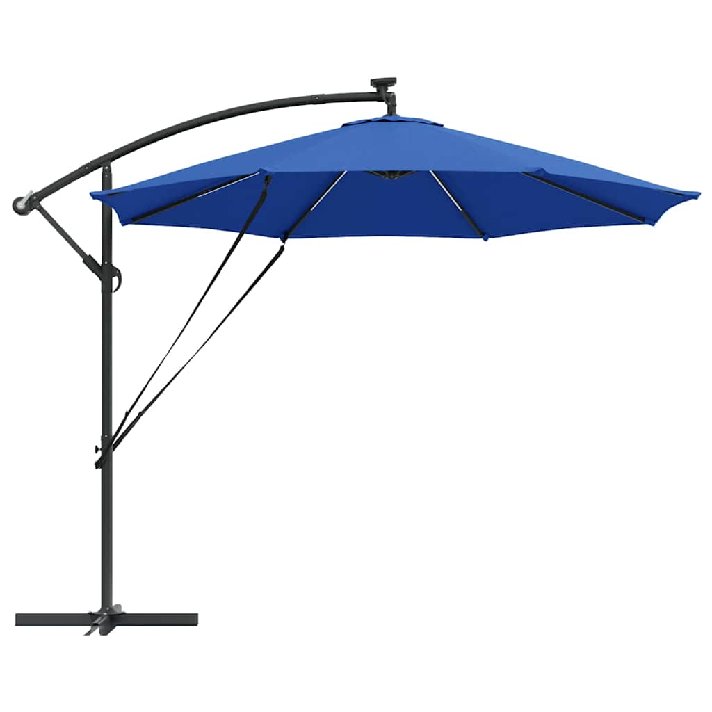 Sonnenschirm Sand 294 x 294 x 248 cm Polyester und Aluminium
