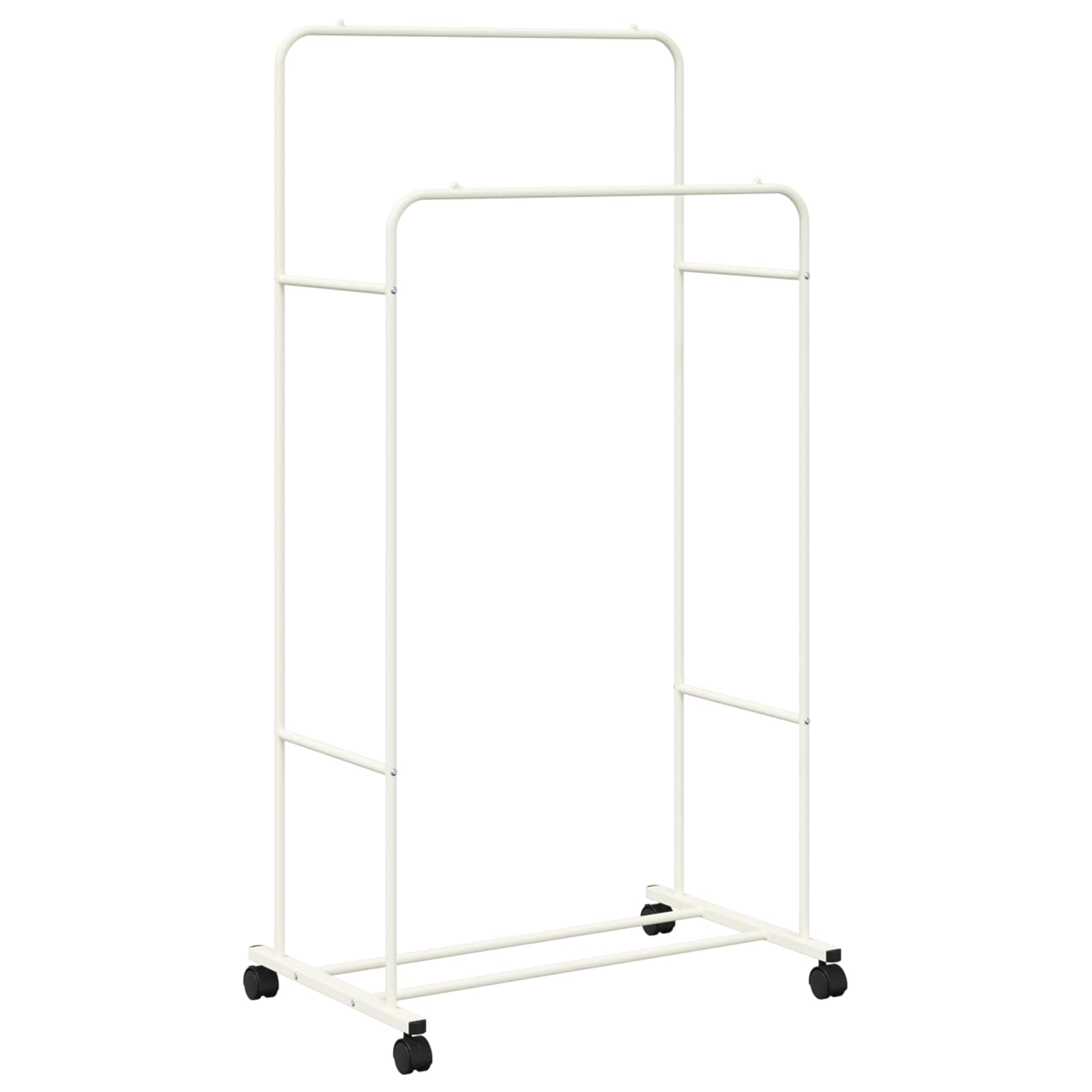 Kleiderständer Uni Schwarz 80 x 53 x 156 cm