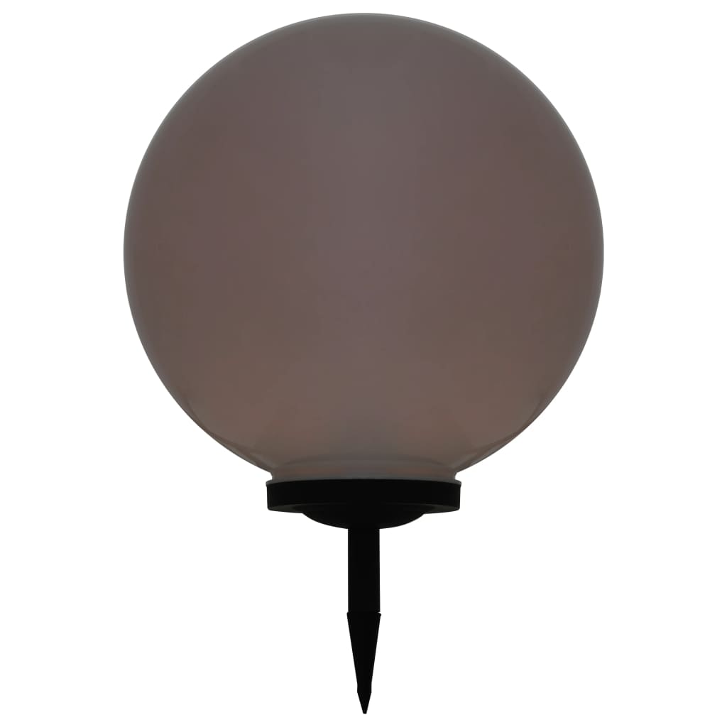 Außen-Solarlampen 4 Stk. LED Kugel 30 cm RGB