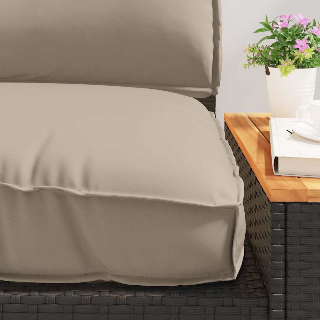 Kissenset 3 pcs Anthrazit Oxford-Stoff