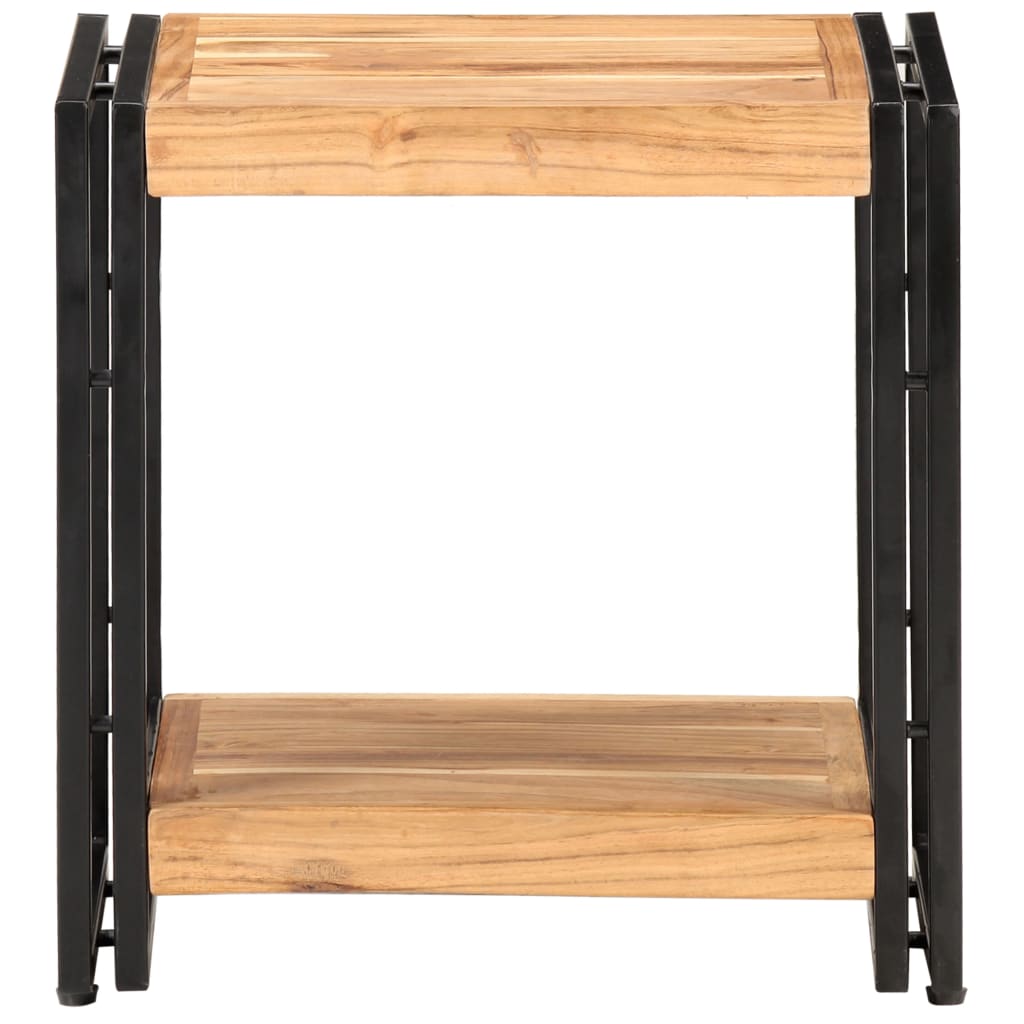 Beistelltisch 40x30x40 cm Raues Mangoholz