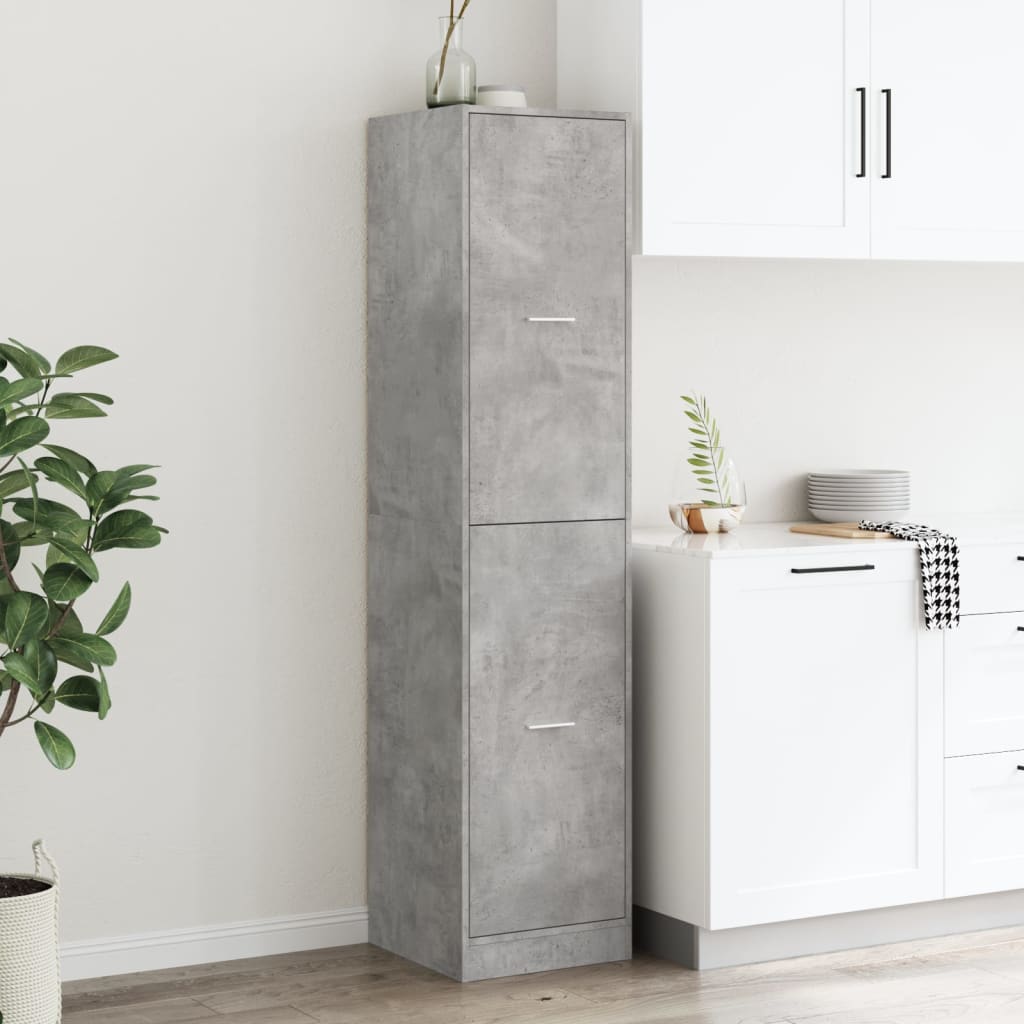 Apothekerschrank Weiß 30 x 41 x 174,5 cm Holzwerkstoff