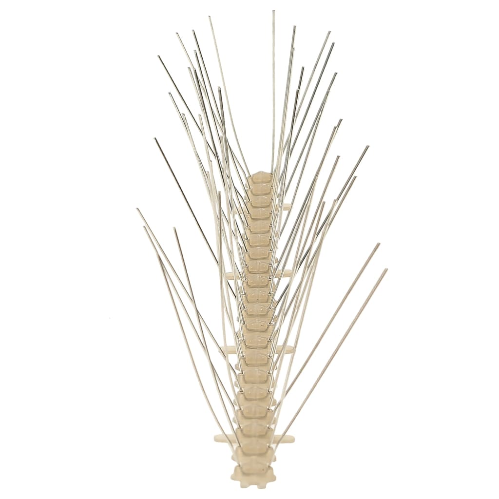 20-tlg. Vogelabwehr-Spikes-Set 10 m Kunststoff 2-reihig