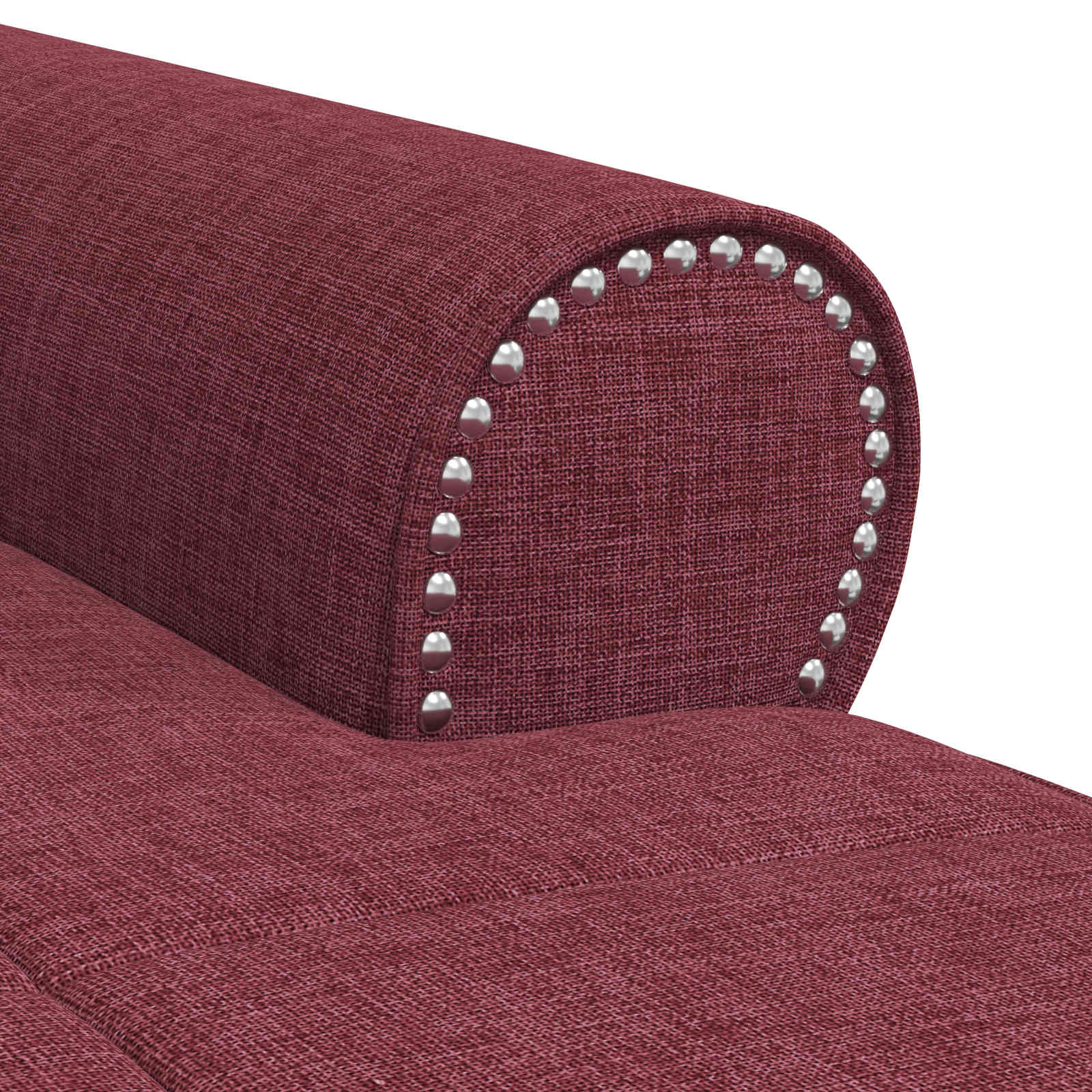Lounge-Liege mit Kissen Hellgrau 91 x 157 x 91 cm Stoff