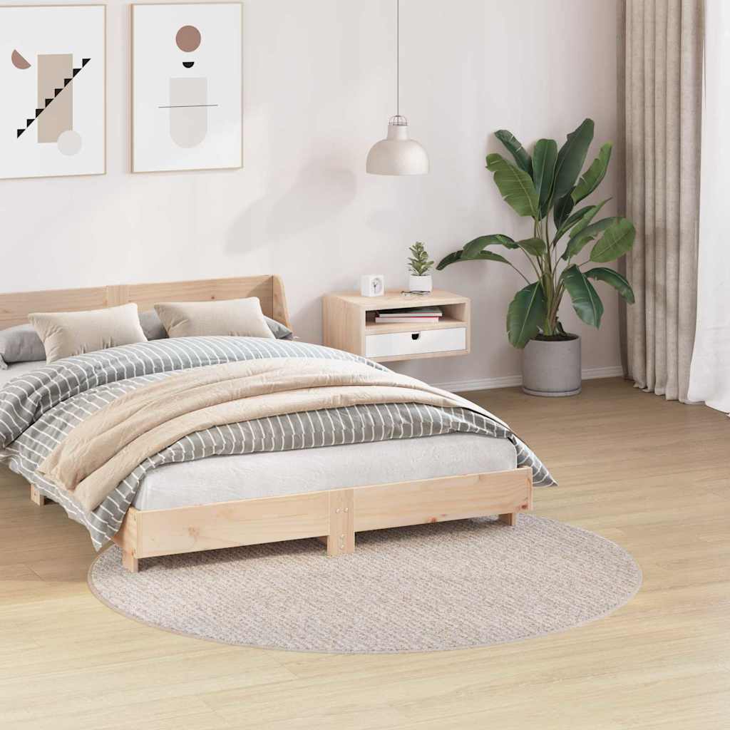 Anti-Rutsch Shaggy Teppich Dunkelgrau 200 x 200 cm PP