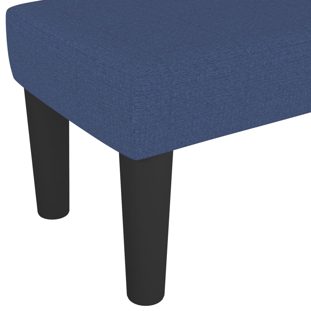 Sitzbank Hellgrau 70x30x30 cm Stoff