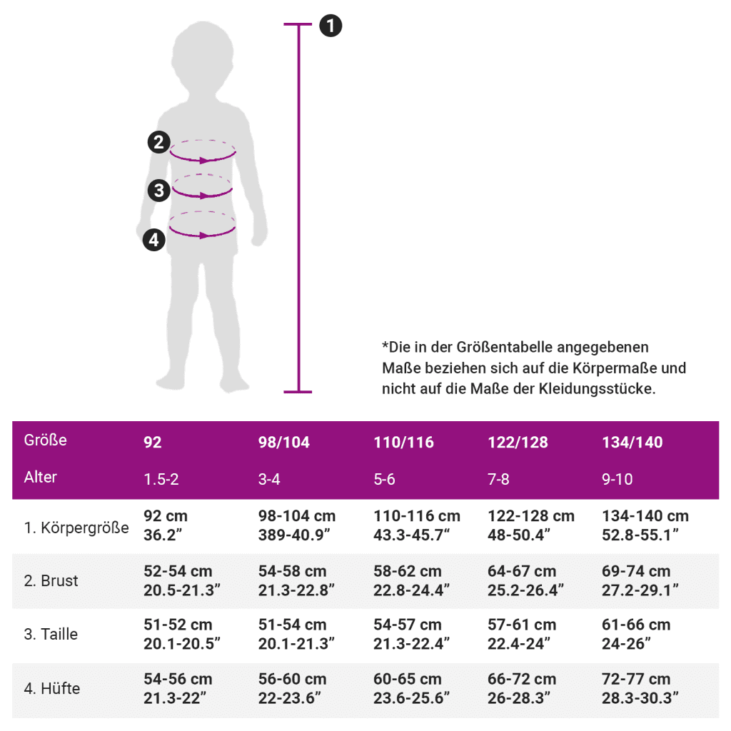 Kinder-Langarmshirt Marineblau 92