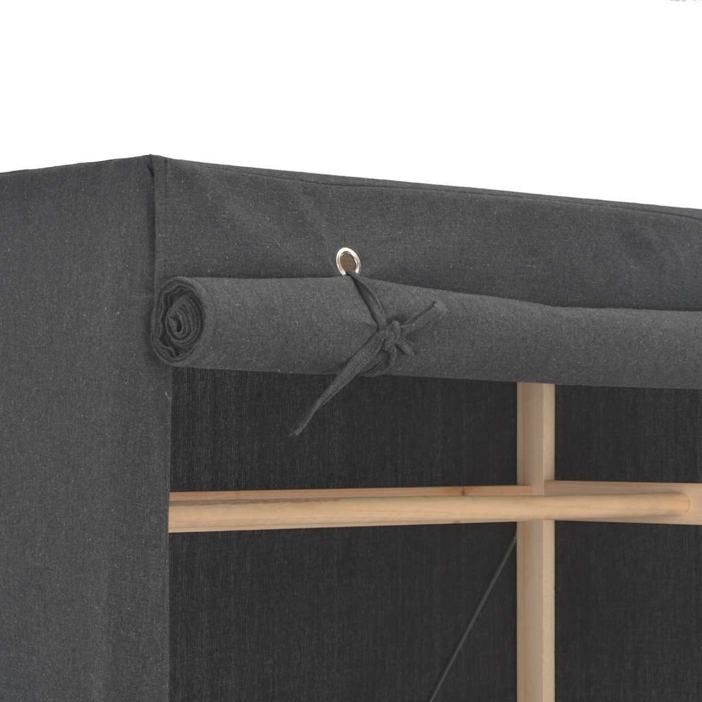 Kleiderschrank Weiß 79 x 40 x 170 cm Stoff