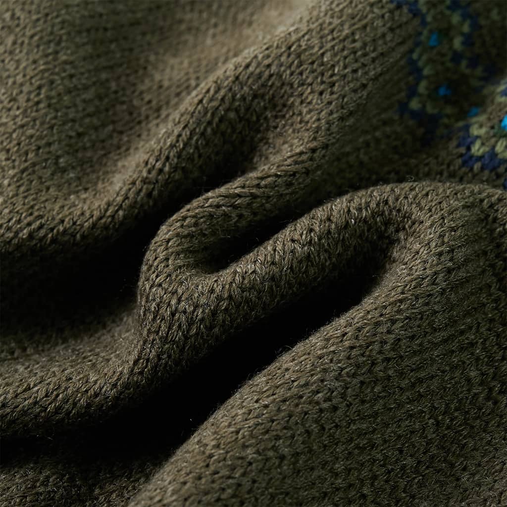 Kinderpullover Gestrickt Cognac 116