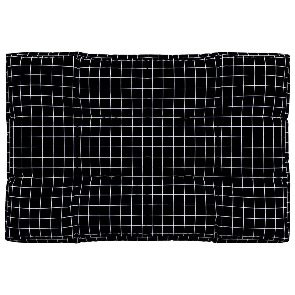 Palettenkissen Anthrazit 50x50x12 cm Stoff