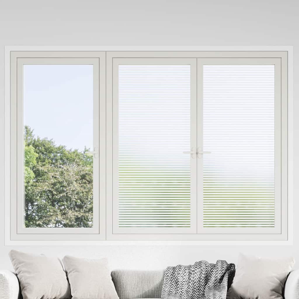 Selbstklebende Fensterfolie Frostiges Grau 45 x 2000 cm PVC