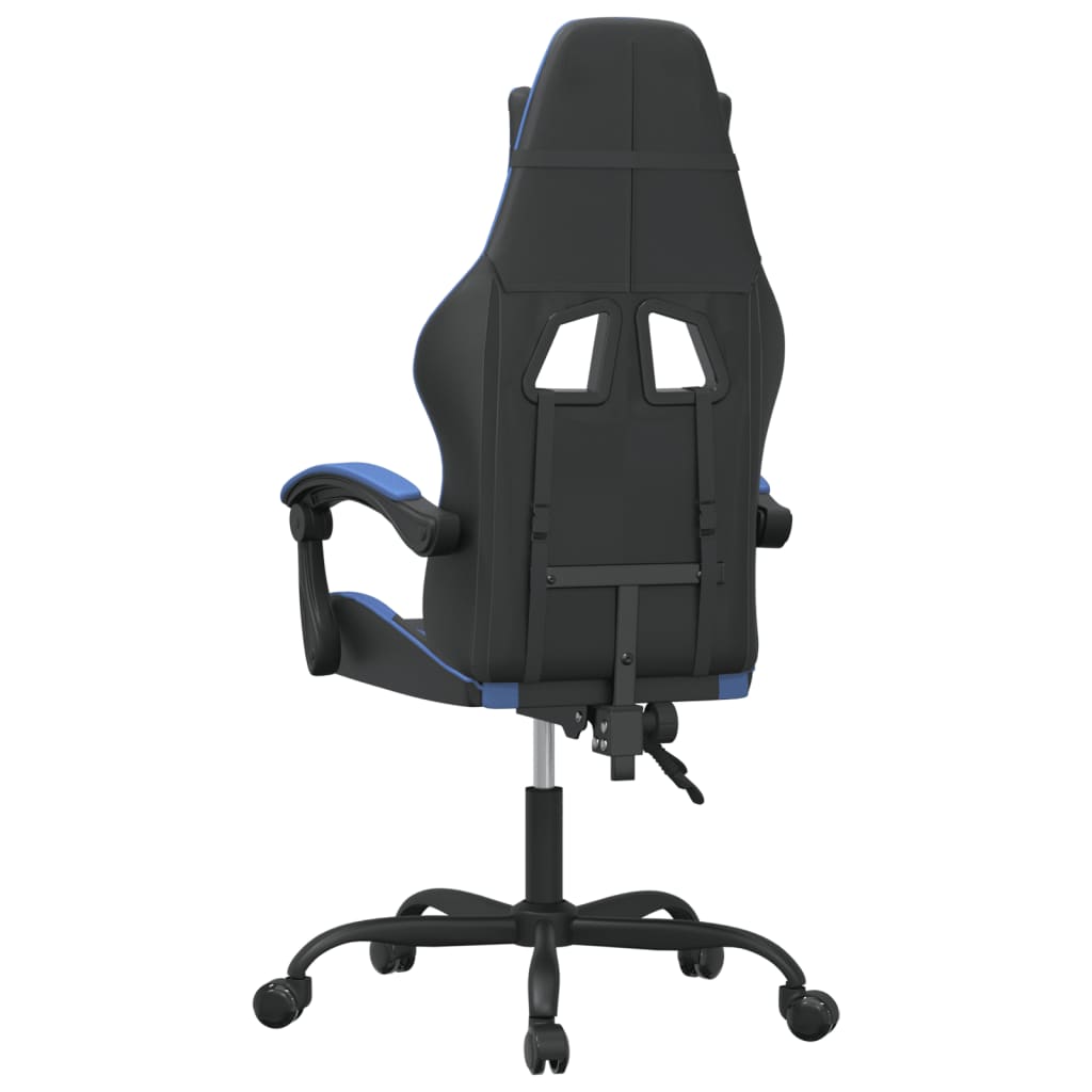 Gaming-Stuhl Schwarz und Golden Kunstleder