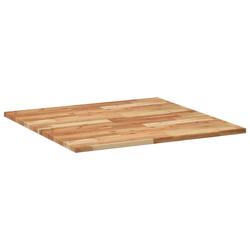 Tischplatte Rund Ø40x2 cm Massivholz Akazie