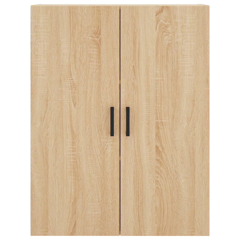 Highboard Betongrau 69,5x34x180 cm Holzwerkstoff