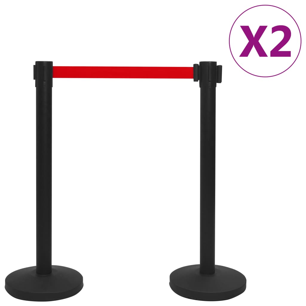 Personenleitsysteme 4 Stk. Edelstahl Silbern