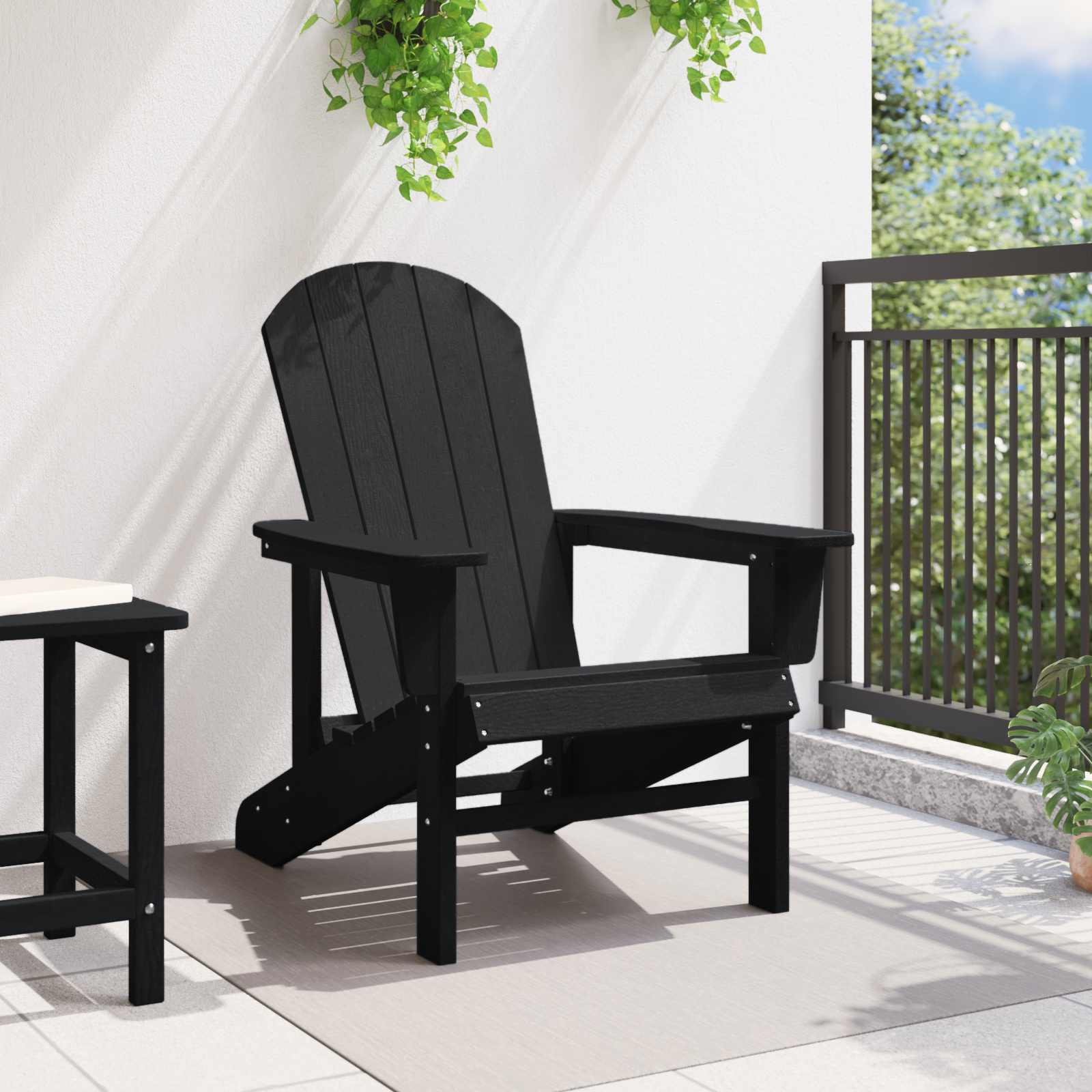 Adirondack-Stuhl Weiß 82 x 74 x 92 cm HDPE