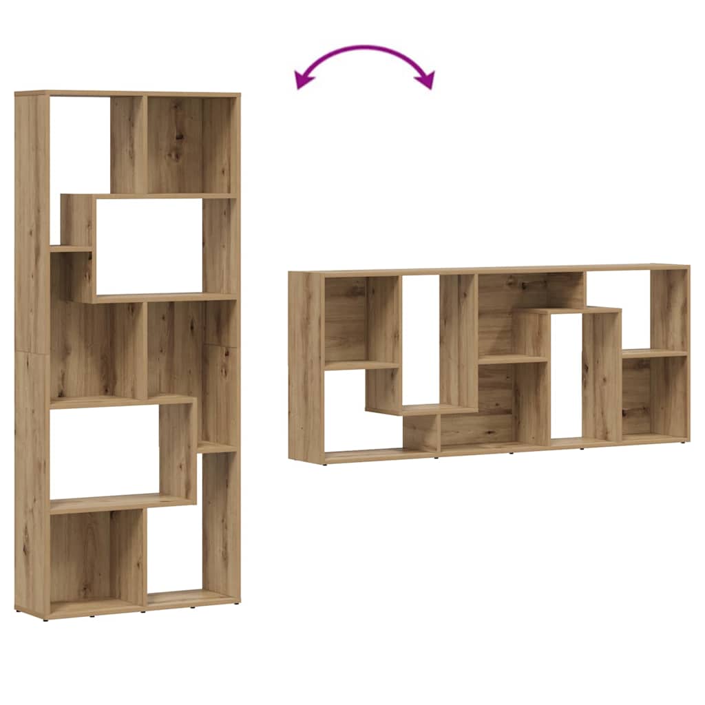 Bücherregal Weiß 67x24x161 cm Holzwerkstoff