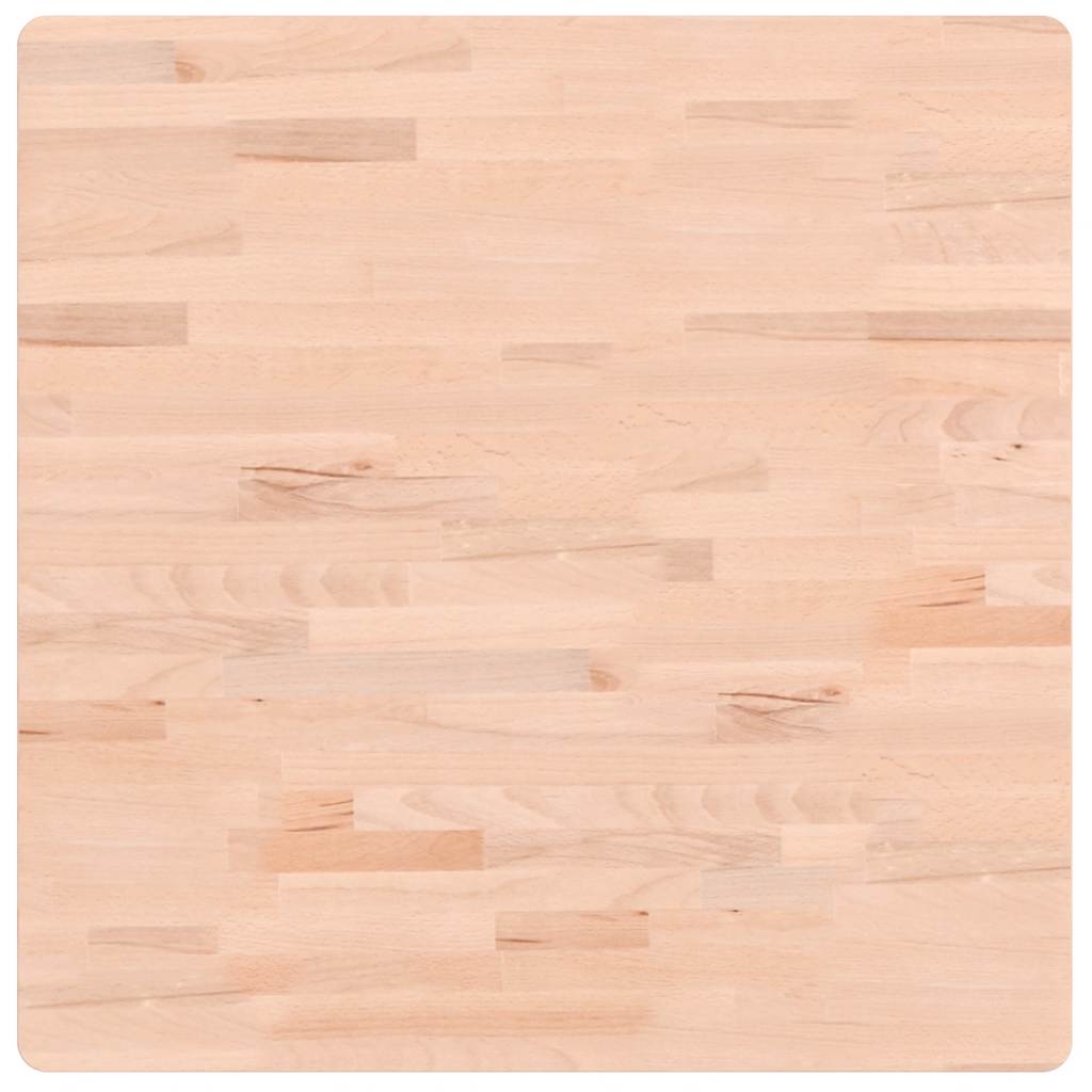 Tischplatte Ø30x1,5 cm Rund Massivholz Buche