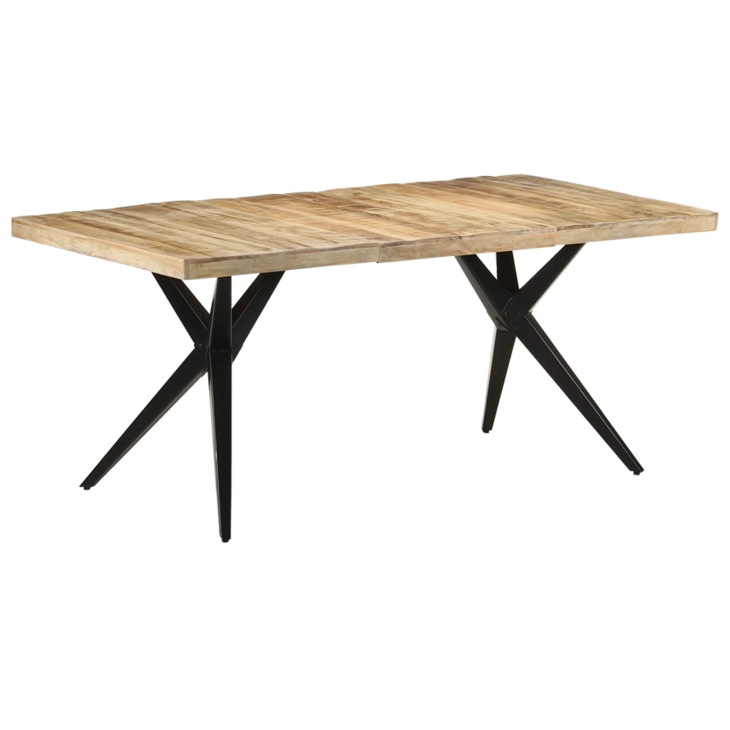 Esstisch 160x80x76 cm Massivholz Akazie