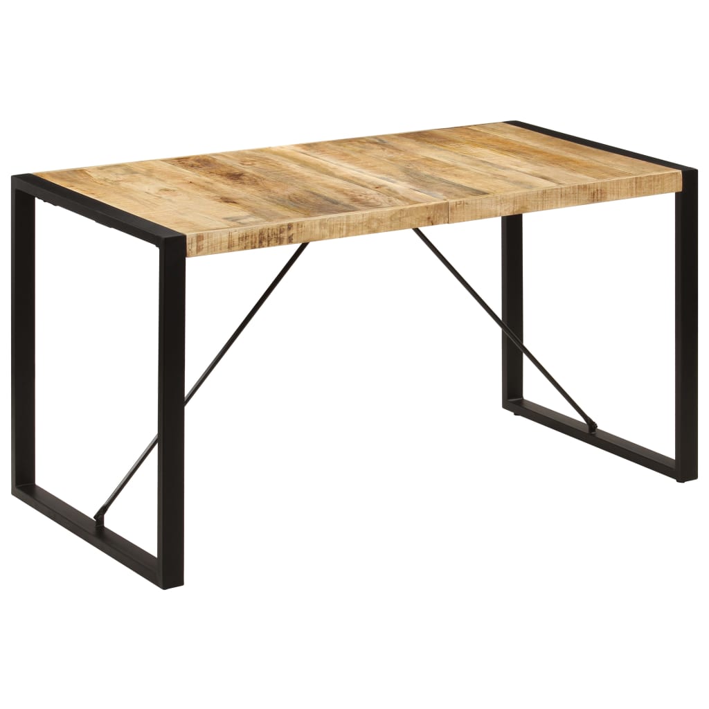 Esstisch 220x100x75 cm Massivholz Akazie
