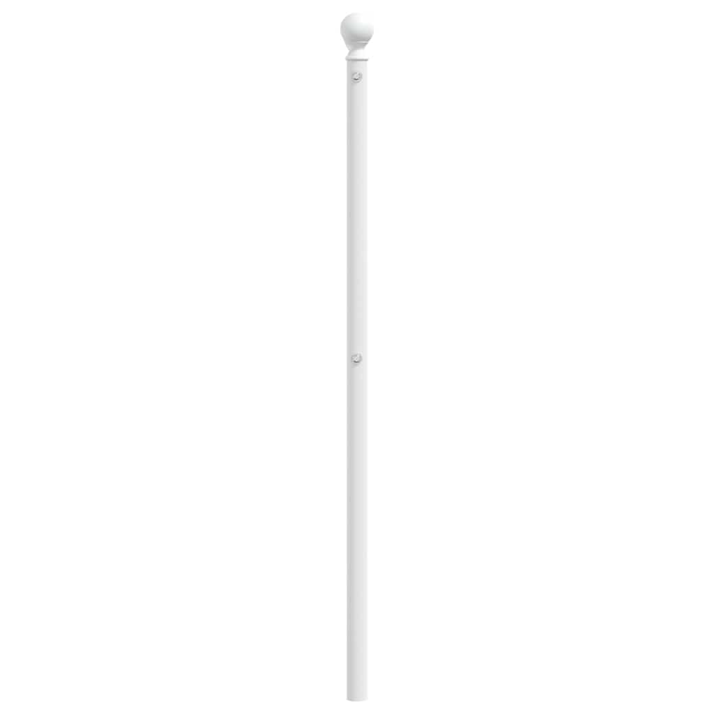 Ersatz-Kopfteil Metall Schwarz 90 cm