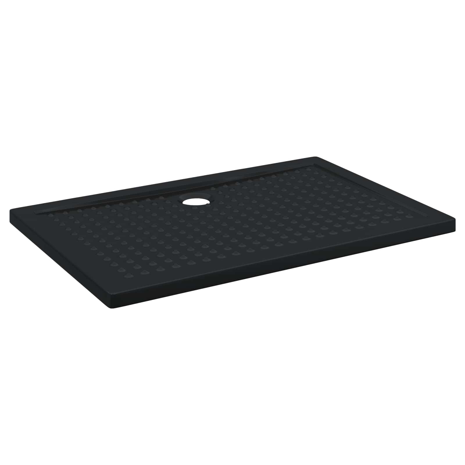 Duschwanne Anti-Rutsch Weiß 80x120x4 cm ABS