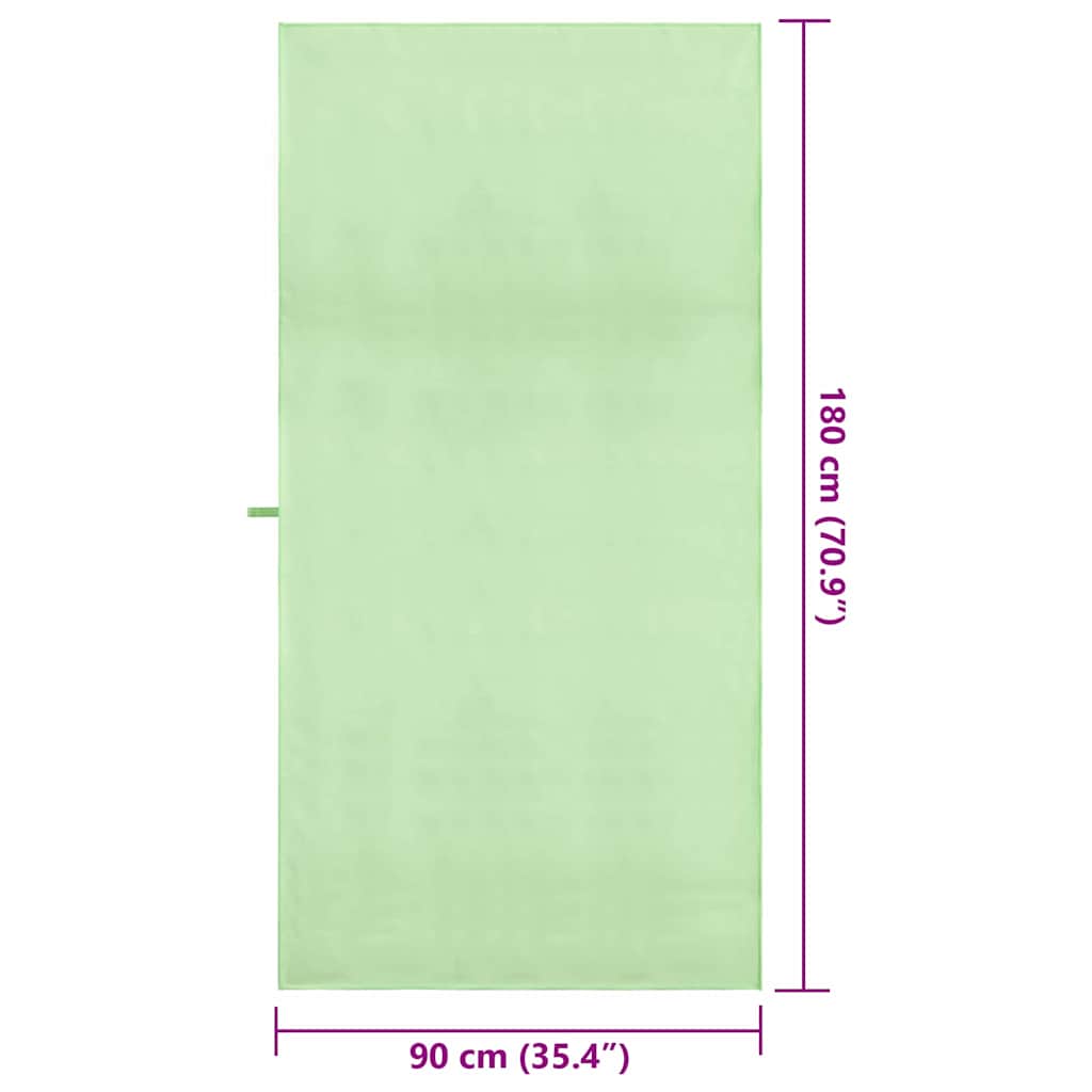 Sporthandtücher 2 pcs Schwarz 50 x 30 cm Polyester und Polyamid