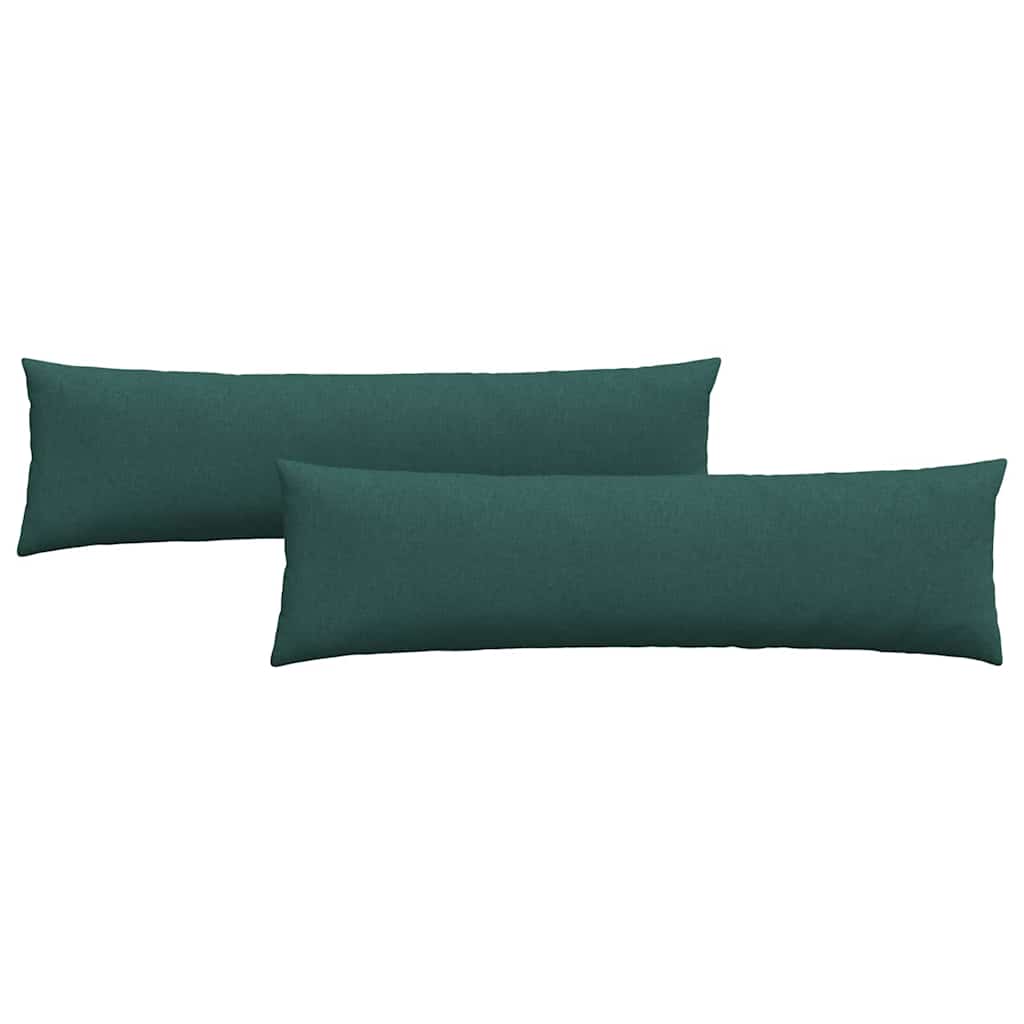 Sofakissen 2 pcs Hellgrau 50 x 30 cm Stoff