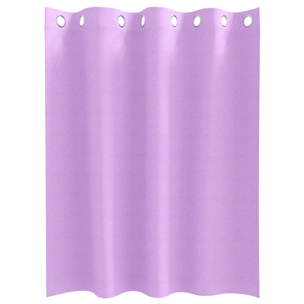 Verdunkelungs-Vorhänge mit Ringen 2 pcs Beige 140 x 140 cm
