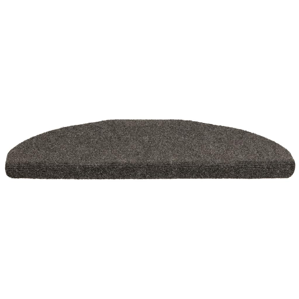 Stufenmatten Selbstklebend 15 Stk. 56x17x3 cm Hellbraun Halbrund