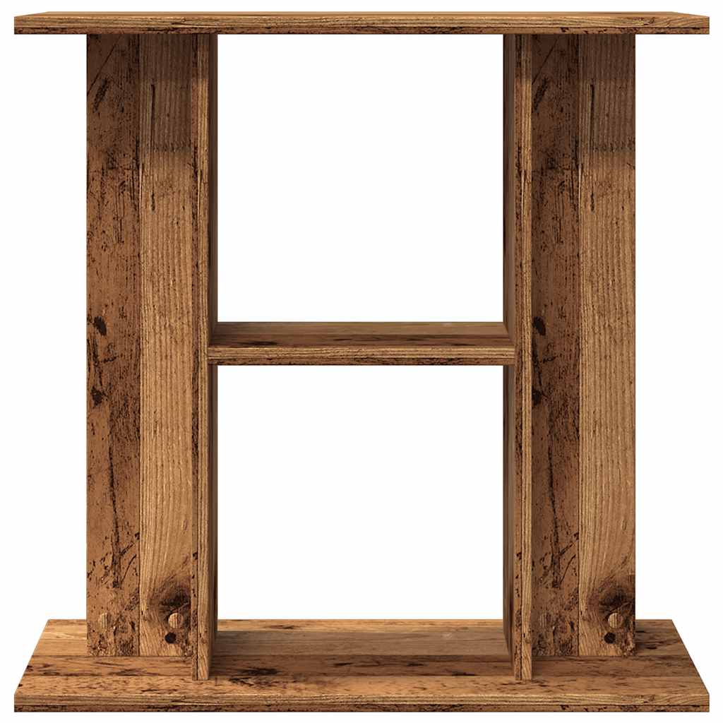 Aquariumständer Weiß 60x30x60 cm Holzwerkstoff