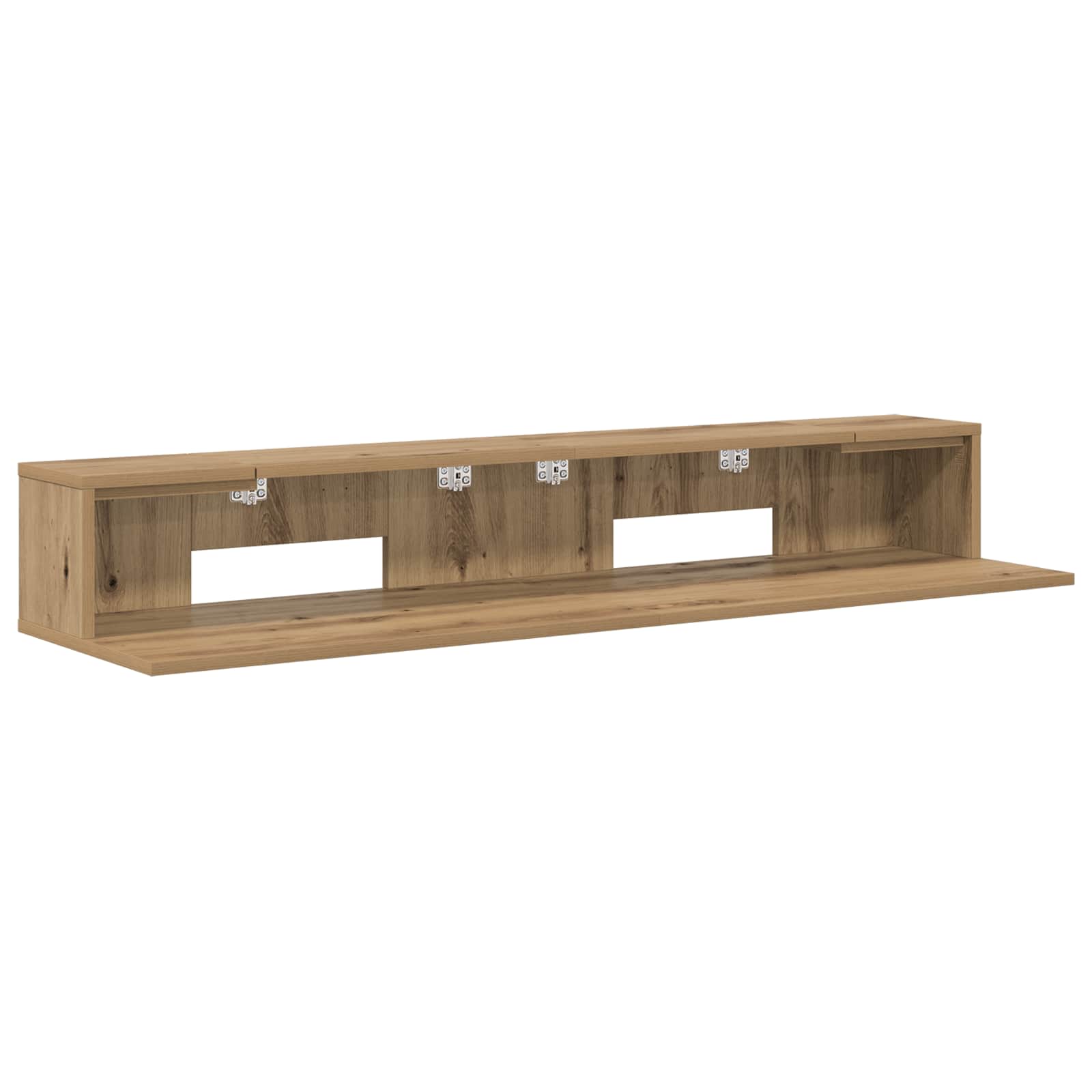 Studiotisch Weiß 152 x 36 x 19,5 cm Holzwerkstoff