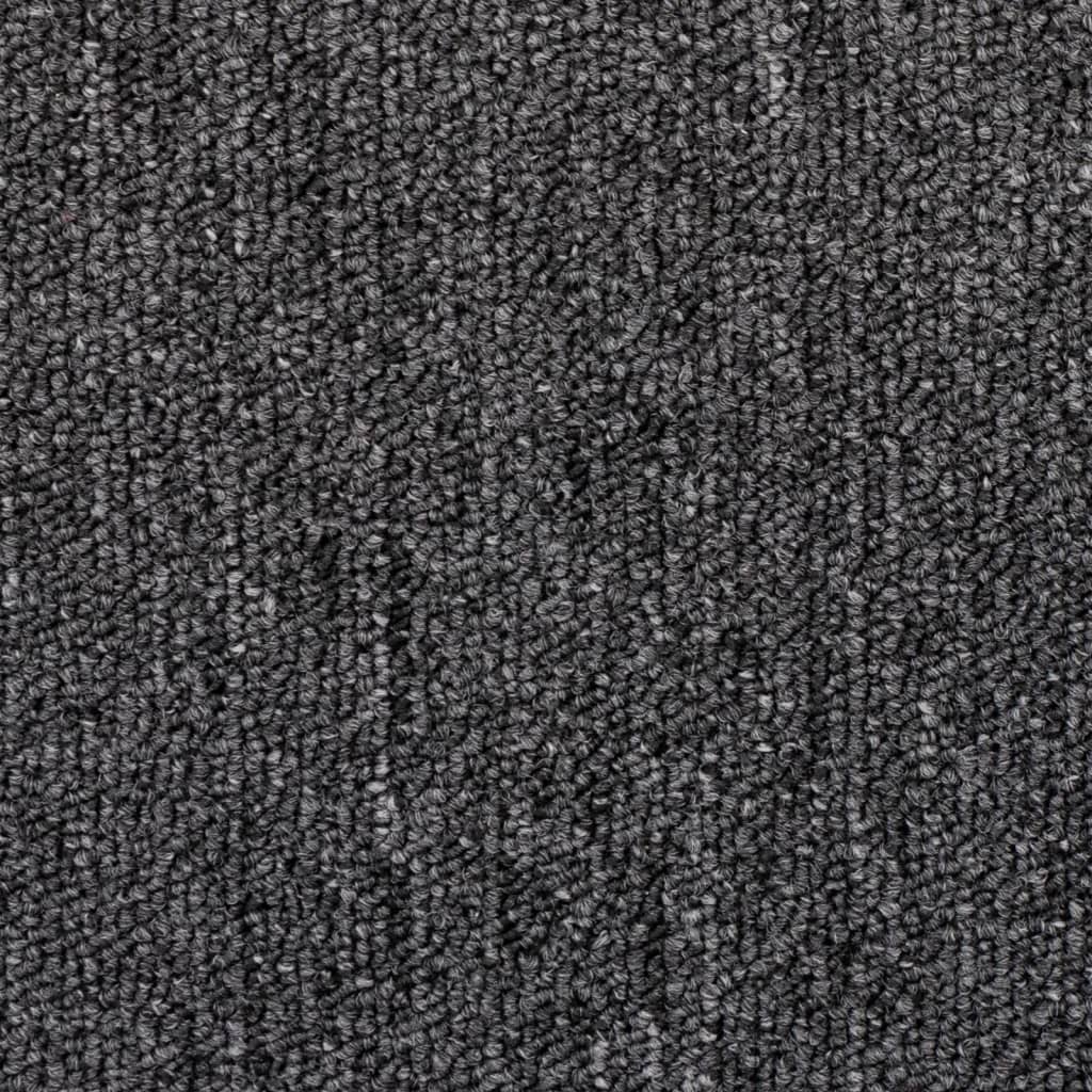 Stufenmatten 15 Stk. 56x17x3 cm Anthrazit Halbrund