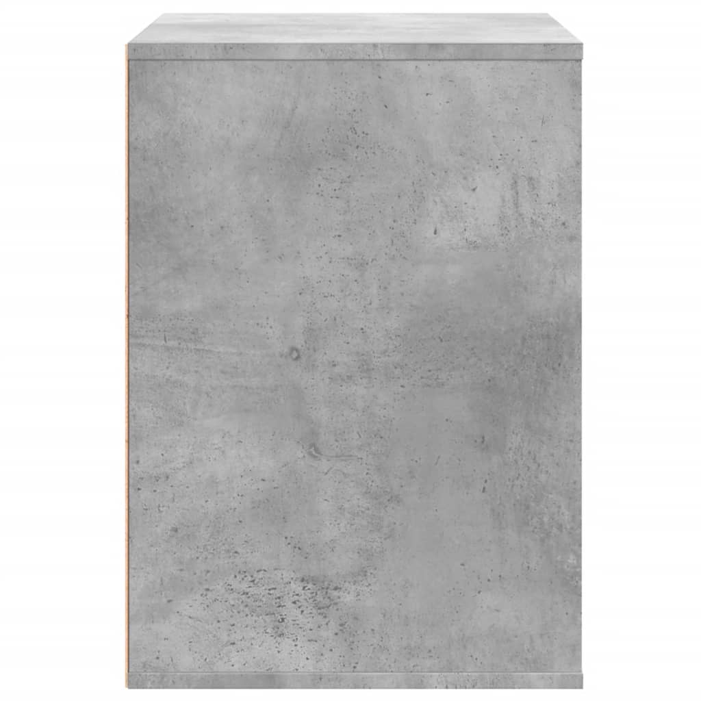 Schubladenschrank Schwarz Eichen-Optik 41 x 40 x 58 cm
