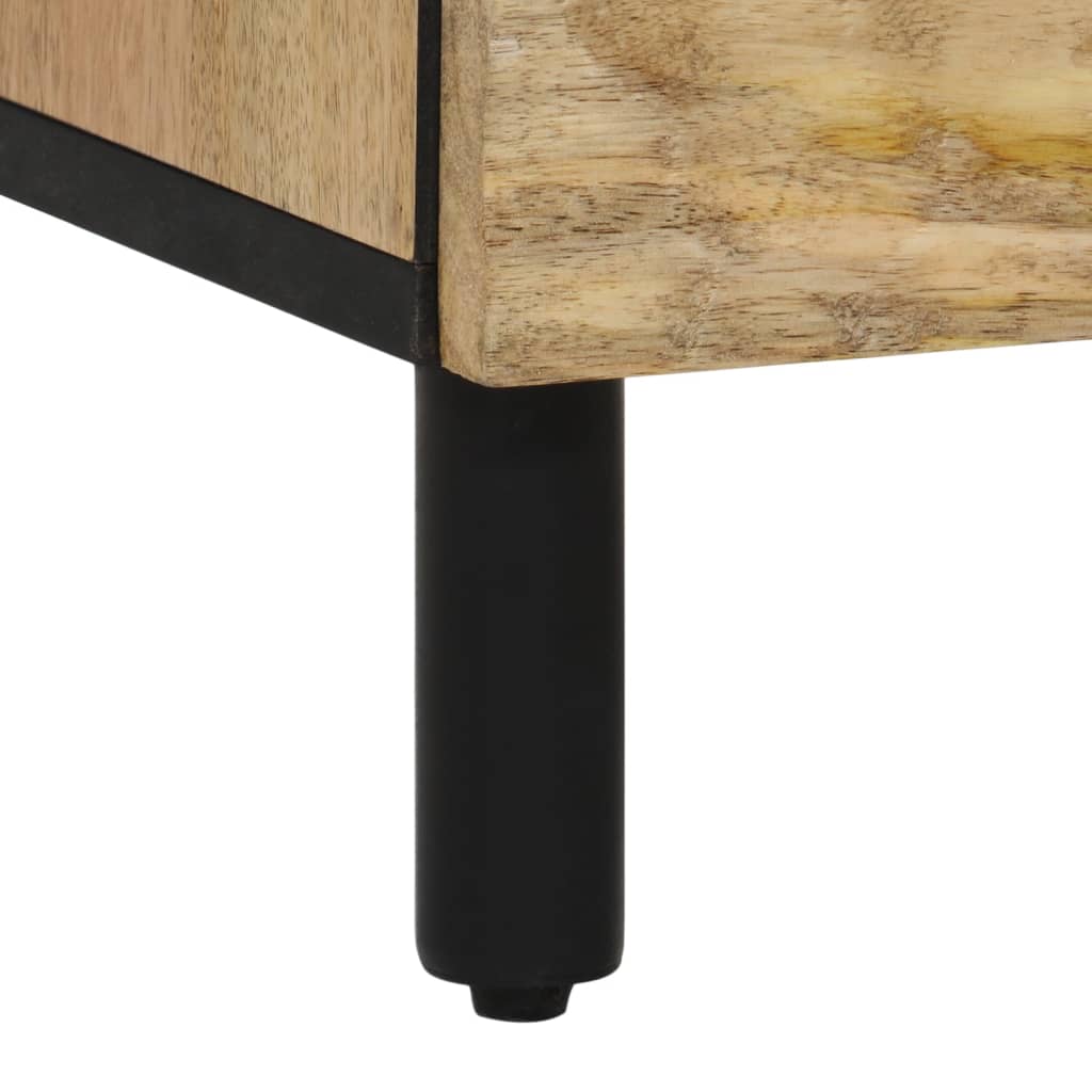 Beistellschrank 60x33x75 cm Massivholz Akazie