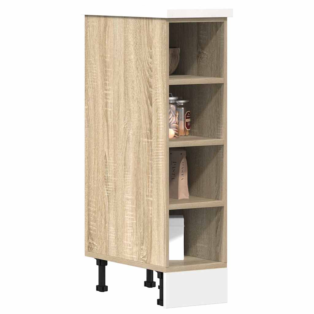 Unterschrank Lyon Weiß 60x46x81,5 cm Holzwerkstoff
