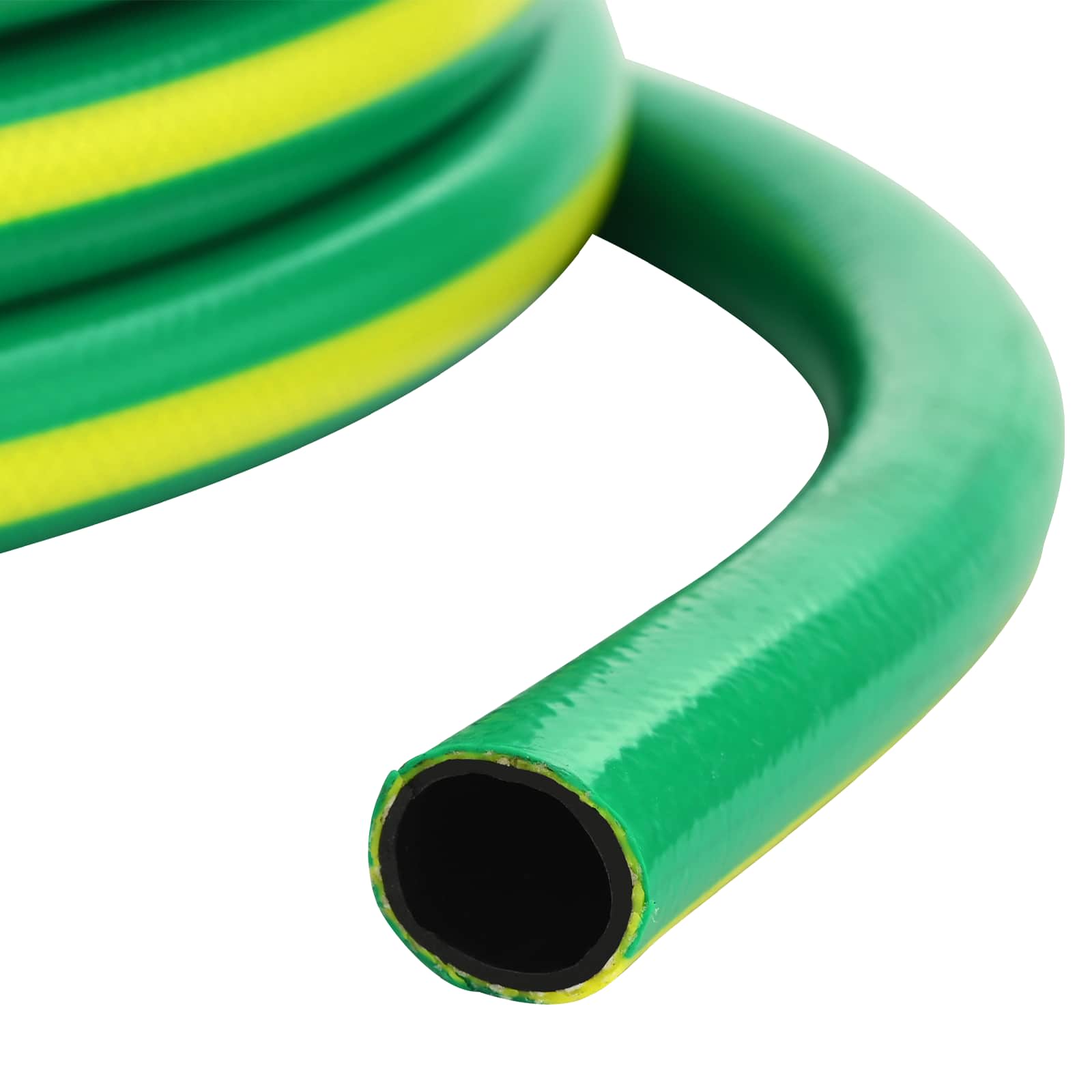 Gartenschlauch 5-lagig Grün und Gelb 1 / 2'' 10 m PVC