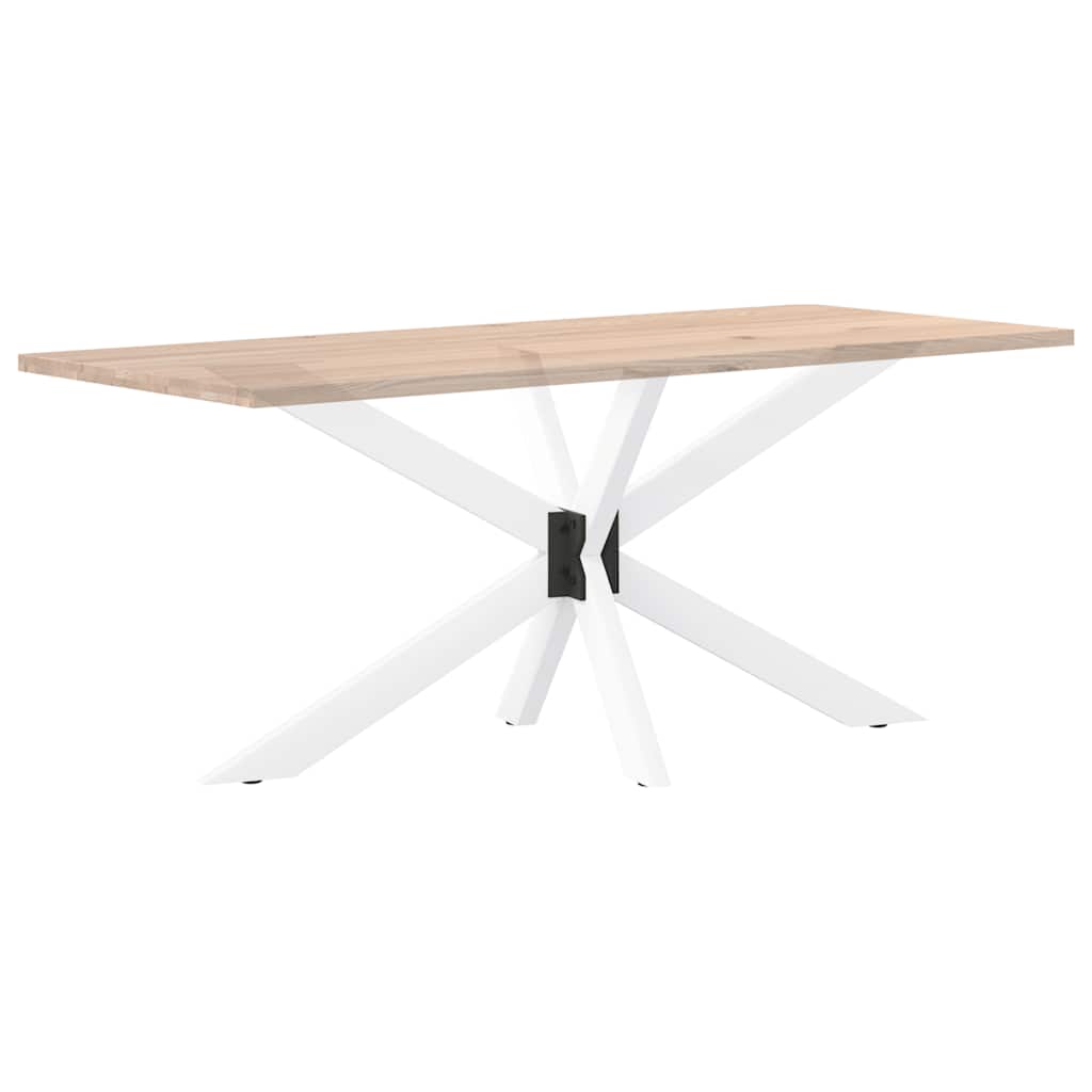 Couchtischbein in Spinnenform Naturstahl 98x58x(42-43) cm Stahl