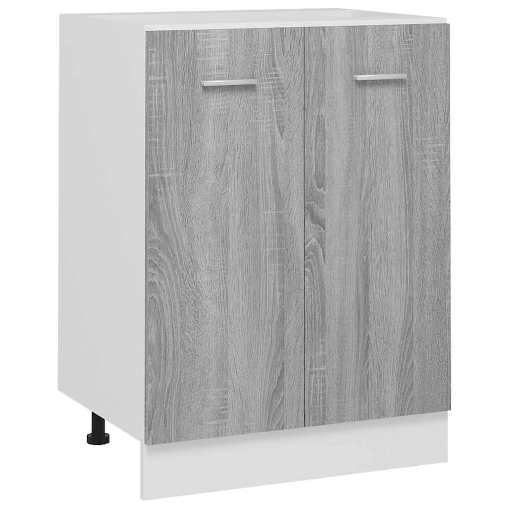 Unterschrank Lyon Weiß 60x46x81,5 cm Holzwerkstoff