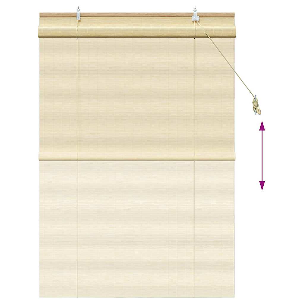 Rollo Braun 60 x 160 cm Bambus