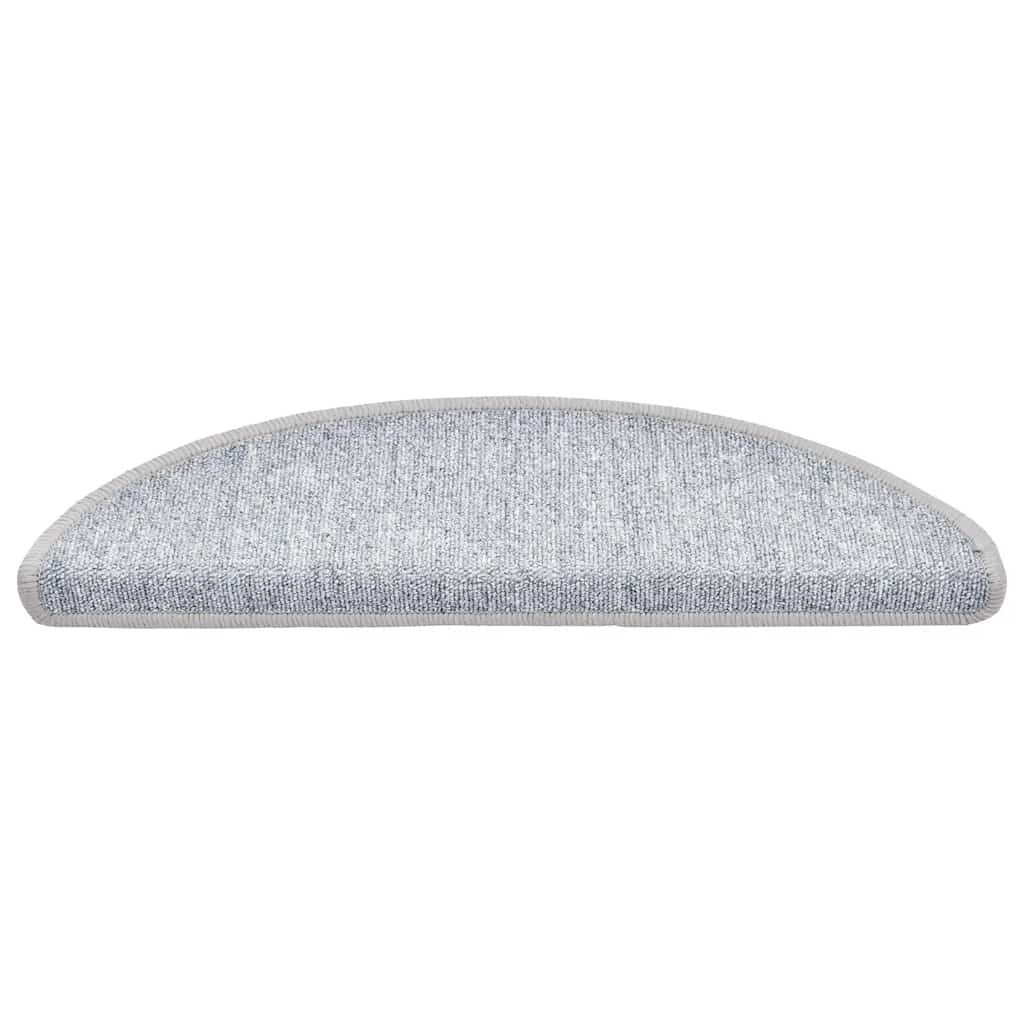 Stufenmatten 15 Stk. 56x17x3 cm Anthrazit Halbrund