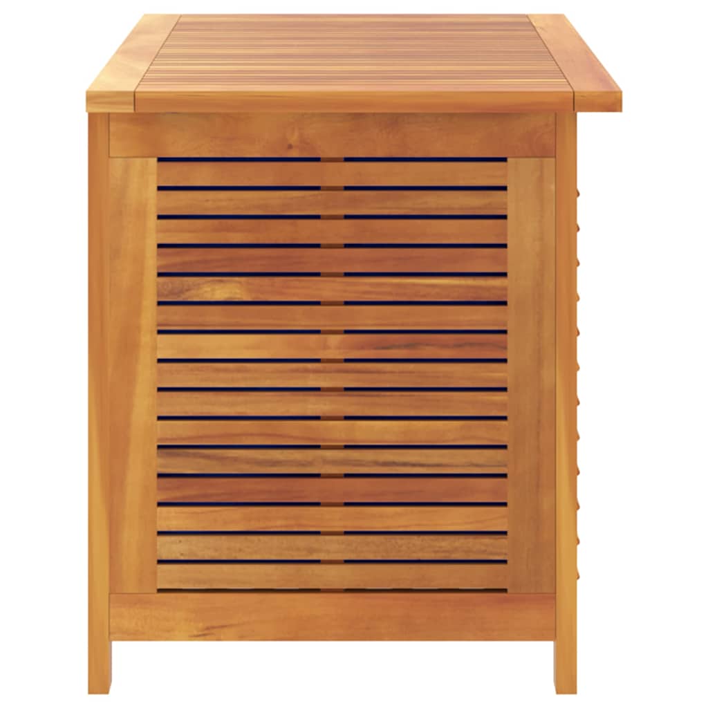 Gartenbox mit Lüftungsschlitzen 60x50x56 cm Massivholz Akazie