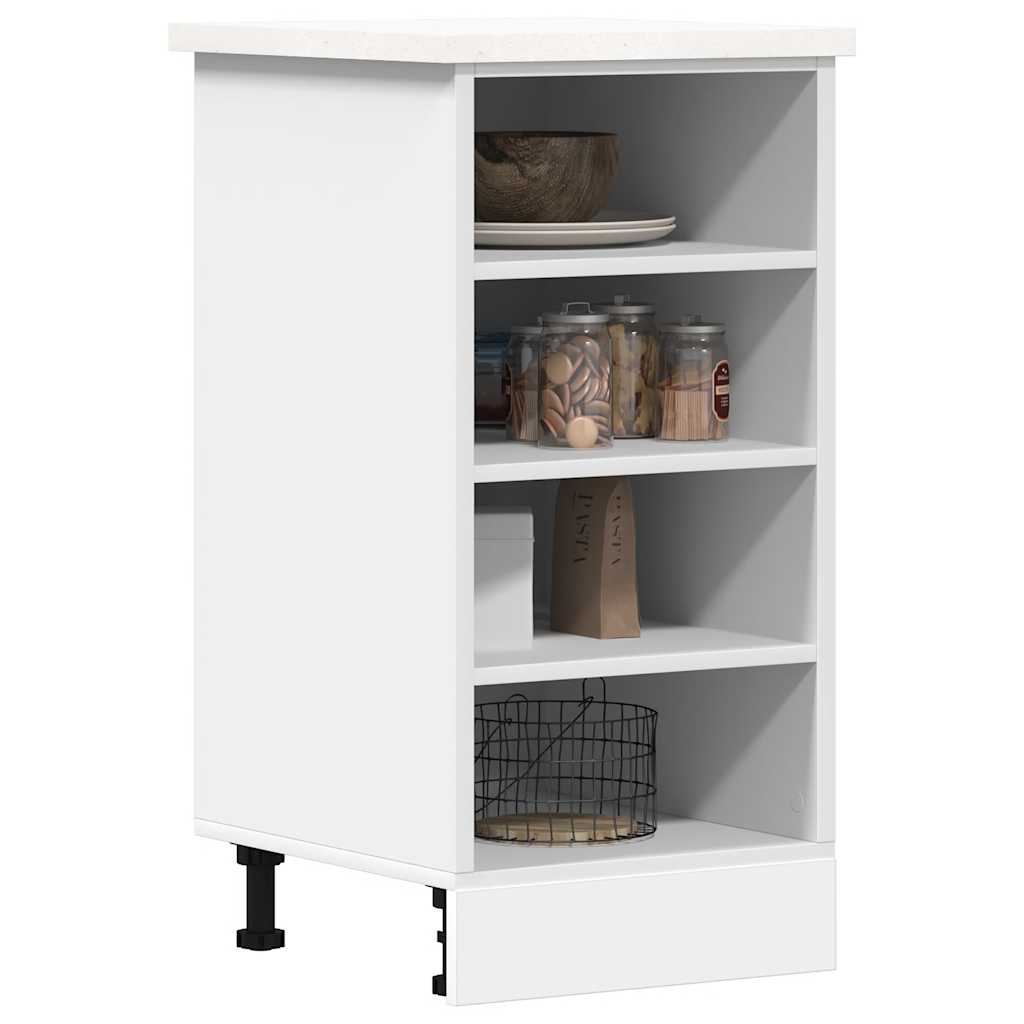 Unterschrank Lyon Weiß 60x46x81,5 cm Holzwerkstoff