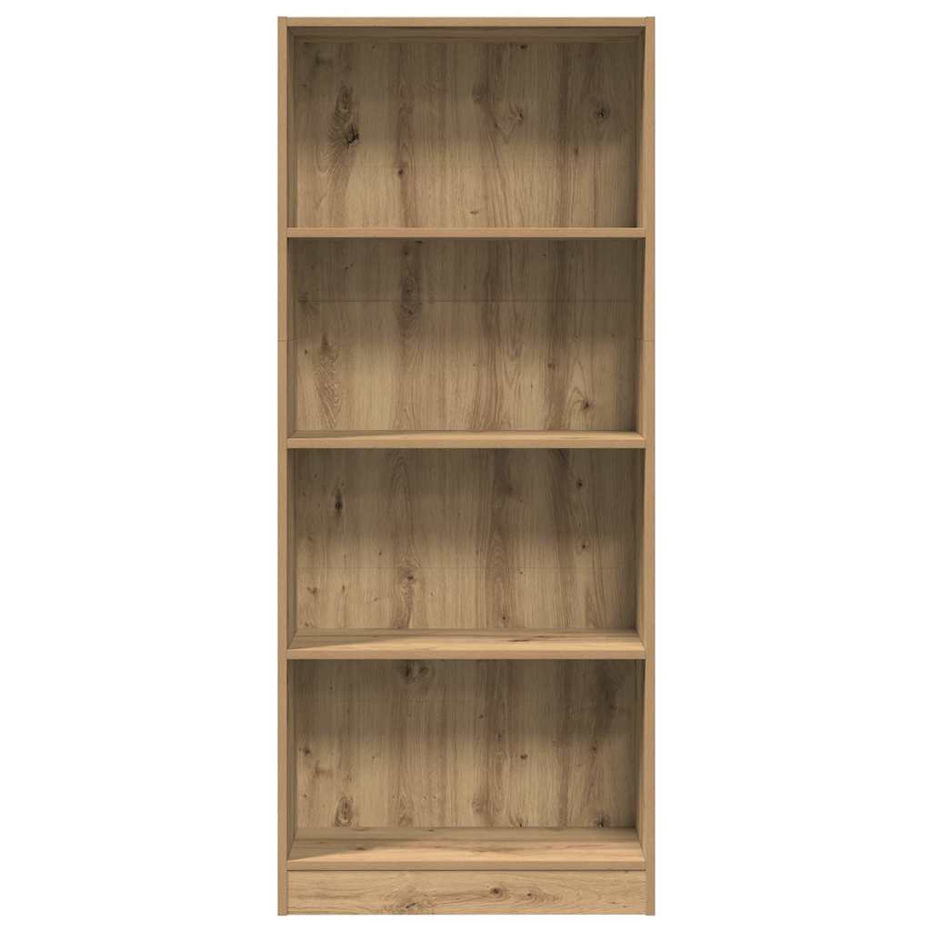 Bücherregal Weiß 40x24x75 cm Holzwerkstoff